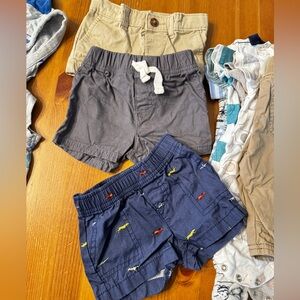 Onesies, pajama, pants, shorts, one pieces Baby boy 3 month clothing bundle